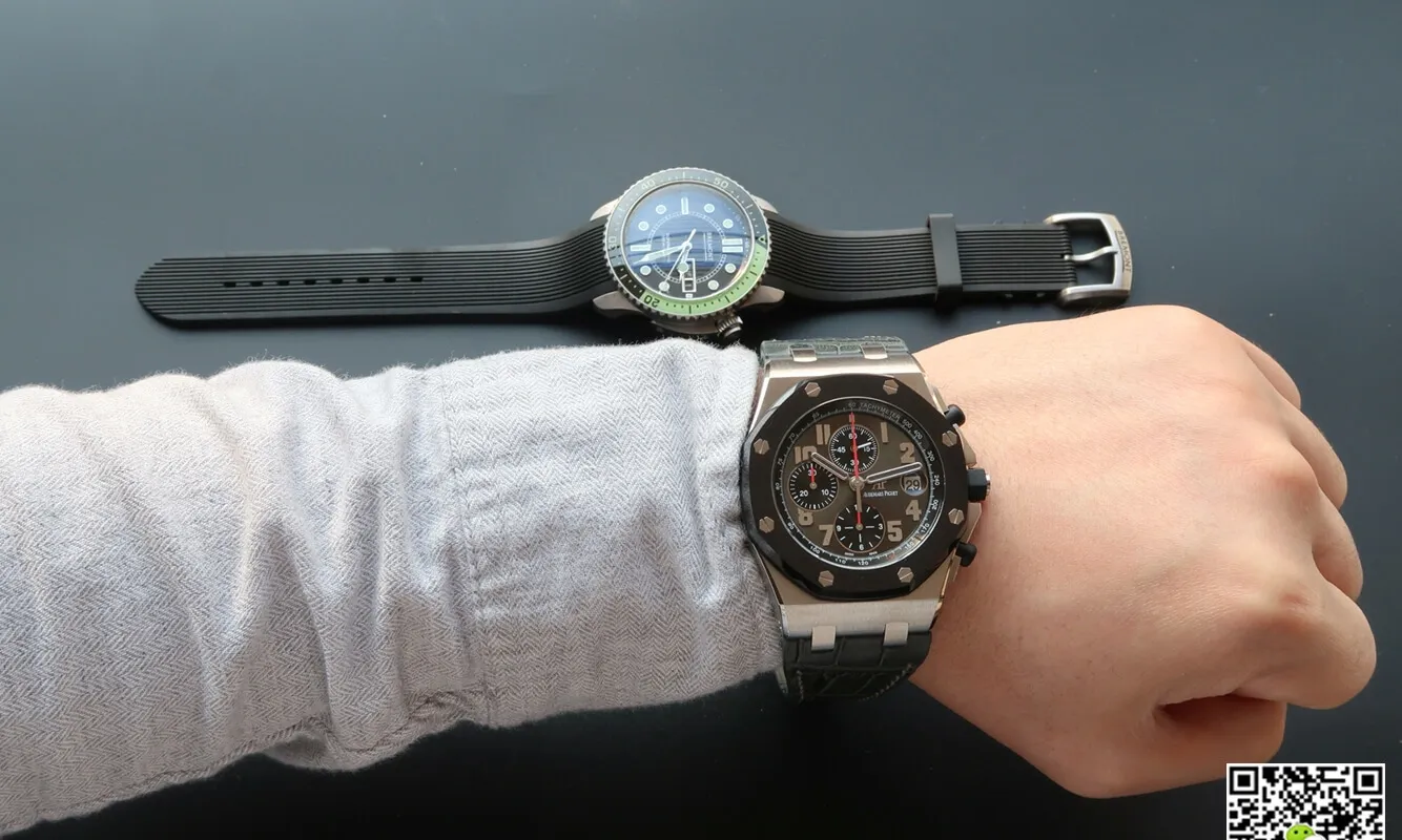 Audemars Piguet Royal Oak Offshore 26219IO.OO.D005CR.01 JF Factory 1:1 Best Edition Replica Watch Grey Dial